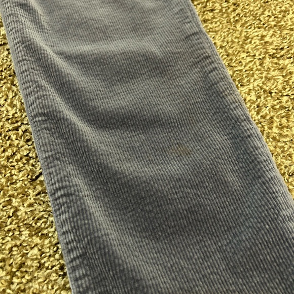 KUT from the Kloth Reese - Corduroy Pants w/Pork Chop Pockets Size 2, Slate Blue - Picture 2 of 6